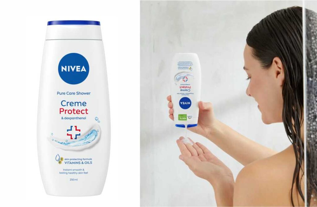 NIVEA Cream Protect gel za tusiranje