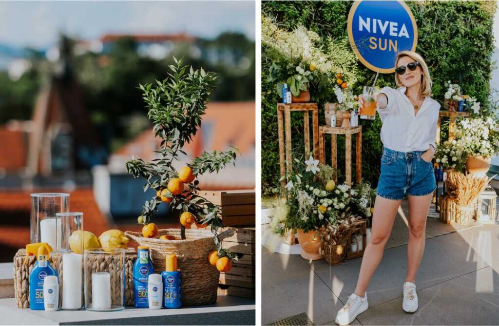 Nivea sun predstavljanjena rooftop hotela Art’otel