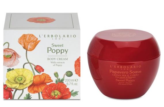 body cream sweet poppy