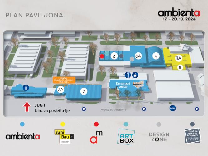 AMBIENTA - plan paviljon